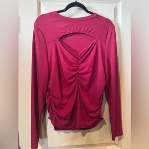 SHEIN ribbed cutout top, 3XL